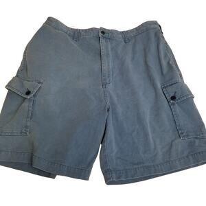 Tommy Hilfiger Blue Cargo Type Men's Shorts Lots of Pockets Very Good Size 34